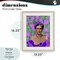 Stupell Industries Floral Reverie Frida Framed Print Under Glass, design by Lynnda Rakos